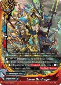 Lanze Gardragon - S-TD01: Draknight - Future Card BuddyFight card
