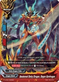 Awakened Deity Dragon, Degen Gardragon - S-TD01: Draknight - Future Card BuddyFight card