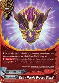Deity Purple Dragon Shield - S-TD01: Draknight - Future Card BuddyFight card