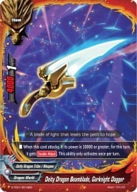 Deity Dragon Beamblade, Garknight Dagger - S-TD01: Draknight - Future Card BuddyFight card