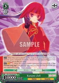 Kurami Zell - No Game No Life - Weiss Schwarz card