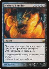 Memory Plunder - Shadowmoor - Magic: The Gathering card