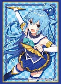 Bushiroad Sleeve Collection HG Vol.1896: Kadokawa Sneaker Bunko - KonoSuba - Aqua (60-Pack) - Bushiroad Card Sleeves - Card Sleeves card