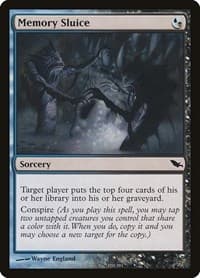 Memory Sluice - Shadowmoor - Magic: The Gathering card