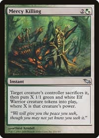 Mercy Killing - Shadowmoor - Magic: The Gathering card