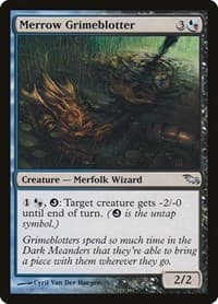 Merrow Grimeblotter - Shadowmoor - Magic: The Gathering card