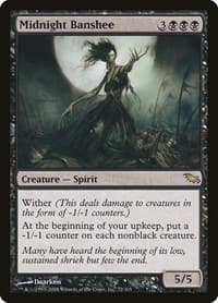 Midnight Banshee - Shadowmoor - Magic: The Gathering card