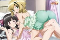 Bushiroad Rubber Mat Collection Vol.290: Senki Zessho Symphogear AXZ - Shirabe & Kirika - Bushiroad Playmats - Playmats card