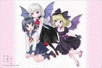 Bushiroad Rubber Mat Collection Vol.284: Tonari no Kyuuketsuki-san - Sophie, Akari, & Erie - Bushiroad Playmats - Playmats card
