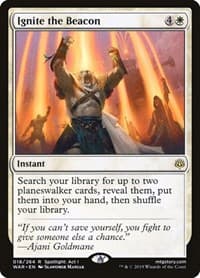 Ignite the Beacon - War of the Spark - Magic: The Gathering card
