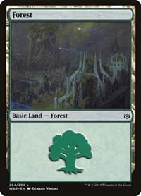 Forest (264) - War of the Spark - Magic: The Gathering card