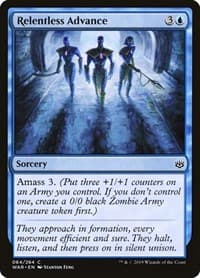 Relentless Advance - War of the Spark - Magic: The Gathering card