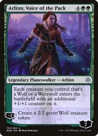 Arlinn, Voice of the Pack - War of the Spark - Magic: The Gathering card