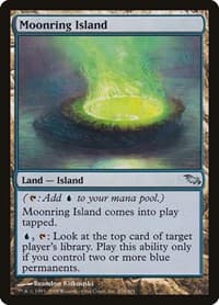 Moonring Island - Shadowmoor - Magic: The Gathering card