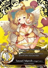Tassel March (Angel ver.) (Foil) - SD04: Angel's Waltz VS Demon's Rondo - The Caster Chronicles card