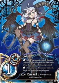 Zoi Russel (Demon ver.) (Foil) - SD04: Angel's Waltz VS Demon's Rondo - The Caster Chronicles card