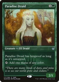 Paradise Druid - FNM Promos - Magic: The Gathering card