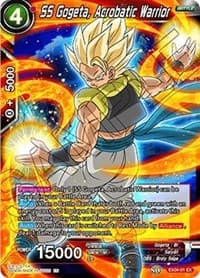 SS Gogeta, Acrobatic Warrior - Expansion Deck Box Set 04: Unity of Saiyans - Dragon Ball Super: Masters card