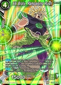 SS Broly, Rampaging Rush - Expansion Deck Box Set 04: Unity of Saiyans - Dragon Ball Super: Masters card