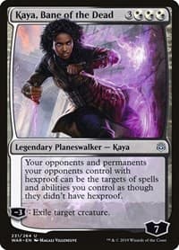 Kaya, Bane of the Dead - War of the Spark - Magic: The Gathering card
