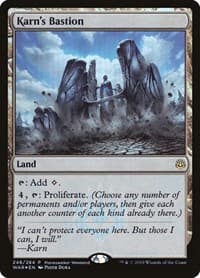 Karn's Bastion - Planeswalker Event Promos - Magic: The Gathering card