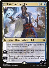 Teferi, Time Raveler - War of the Spark - Magic: The Gathering card