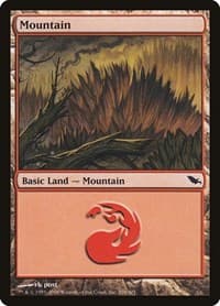 Mountain (296) - Shadowmoor - Magic: The Gathering card