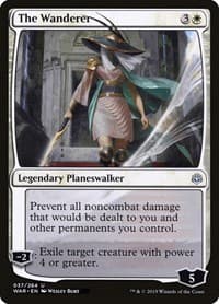 The Wanderer - War of the Spark - Magic: The Gathering card