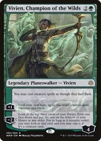 Vivien, Champion of the Wilds - War of the Spark - Magic: The Gathering card