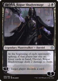 Davriel, Rogue Shadowmage - War of the Spark - Magic: The Gathering card