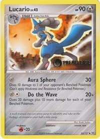 Lucario - 53/127 (Prerelease) - Diamond and Pearl Promos - Pokemon card