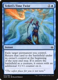 Teferi's Time Twist - War of the Spark - Magic: The Gathering card