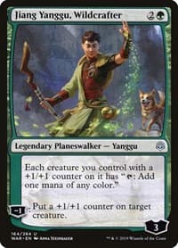 Jiang Yanggu, Wildcrafter - War of the Spark - Magic: The Gathering card