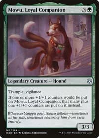 Mowu, Loyal Companion - War of the Spark - Magic: The Gathering card