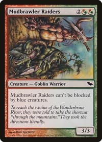 Mudbrawler Raiders - Shadowmoor - Magic: The Gathering card