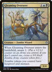 Gleaming Overseer - War of the Spark - Magic: The Gathering card