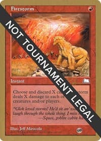 Firestorm - 1998 Ben Rubin (WTH) (SB) - World Championship Decks - Magic: The Gathering card