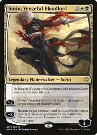 Sorin, Vengeful Bloodlord - War of the Spark - Magic: The Gathering card