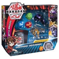 Bakugan Battle Pack 5-Pack - Darkus Hydorous and Aurelus Garganoid - Battle Brawlers - Bakugan TCG card