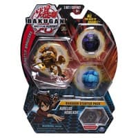 Bakugan Starter 3-Pack - Aurelus Howlkor - Battle Brawlers - Bakugan TCG card