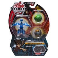 Bakugan Starter 3-Pack - Aquos Serpenteze - Battle Brawlers - Bakugan TCG card