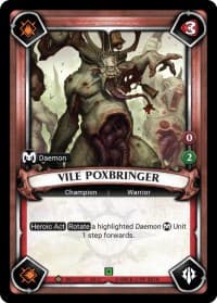 Vile Poxbringer (Claimed) - Wave 3 - Savagery - Warhammer Age of Sigmar Champions TCG card
