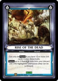 Rise of the Dead (Claimed) - Wave 3 - Savagery - Warhammer Age of Sigmar Champions TCG card