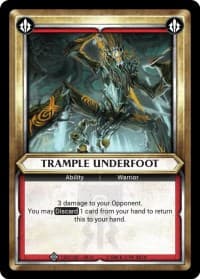 Trample Underfoot (Claimed) - Wave 3 - Savagery - Warhammer Age of Sigmar Champions TCG card