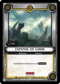 Expanse of Ghur (Unclaimed) - Wave 3 - Savagery - Warhammer Age of Sigmar Champions TCG card