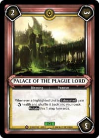 Palace of the Plague Lord (Unclaimed) - Wave 3 - Savagery - Warhammer Age of Sigmar Champions TCG card