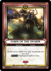 Form of the Swarm (Claimed) - Wave 3 - Savagery - Warhammer Age of Sigmar Champions TCG card