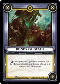Bonds of Death (Unclaimed) - Wave 3 - Savagery - Warhammer Age of Sigmar Champions TCG card