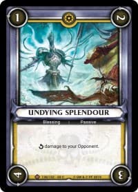 Undying Splendour (Unclaimed) - Wave 3 - Savagery - Warhammer Age of Sigmar Champions TCG card
