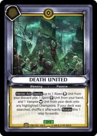 Death United (Claimed) - Wave 3 - Savagery - Warhammer Age of Sigmar Champions TCG card